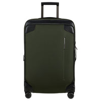Samsonite Selection Splendix - Trolley M 4 ruote 67 cm espandibile (verde/nero)