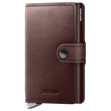 Secrid Dusk Miniwallet - Portafoglio 10.2 cm RFID (marrone scuro)