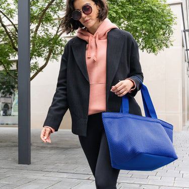 reisenthel shopper M - Shopper 51 cm (mesh royal blue)