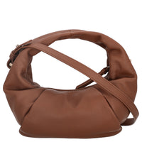 Les Visionnaires Greta Mini Essential Soft Grainy - Umhängetasche 23 cm (chestnut) - Ansicht 4
