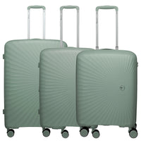 Travelite Tamaris Voyaage - Set trolley con 4 ruote 3 pz. L/M/S (sage green)