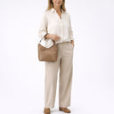 Furla Lara S Hobo - Schultertasche S (deserto) - Ansicht 7