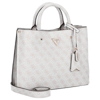 Guess Meridian II Satchel - Henkeltasche 30 cm (bone logo) - Ansicht 5