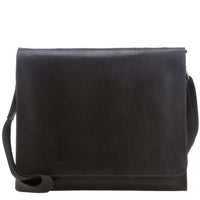 Leonhard Heyden Dakota - Borsa a tracolla L in pelle 38 cm (marrone)