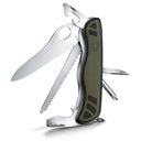 Victorinox Schweizer Taschenmesser "Soldatenmesser 08" 11.1 cm (green black)