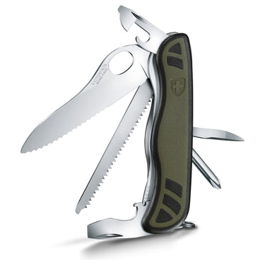 Victorinox Schweizer Taschenmesser "Soldatenmesser 08" 11.1 cm (green black)