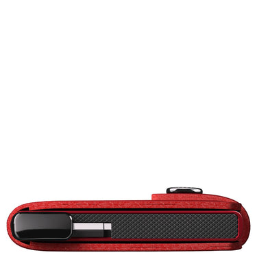 Secrid Miniwallet Emboss Diamond - Kreditkartenetui 6cc 10.2 cm RFID (red+) - Ansicht 4