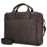Strellson Hyde Park 1.0 Charles - Borsa da lavoro S 15" 39 cm (darkbrown)