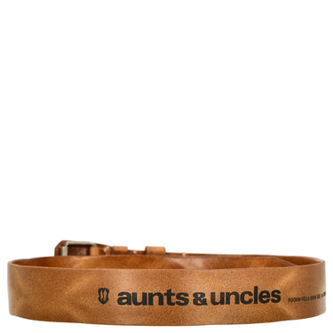 aunts & uncles Trousers Pride Rockin Fella - Double loop Ledergürtel (hazelnut, 85 cm) - Markenkoffer