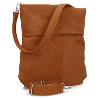 zwei Mademoiselle M12 - Borsa a spalla 32 cm (nubuk-stone)