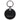Porsche Design Circle - Portachiavi 9 cm (nero)