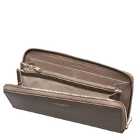 Lacoste Champs Elysées L - Portafoglio 8cc 20 cm (taupe)