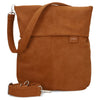 zwei Mademoiselle M12 - Schultertasche 32 cm (nubuk-cognac)