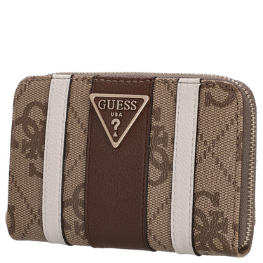 Guess Laurel ll SLG Medium Zip - Geldbörse 4cc 14 cm (latte logo/brown) - Ansicht 3