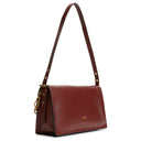 Tommy Hilfiger Crest Leather Conv. Shoulder Bag - Schultertasche (oxblood)