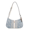 Guess Noelle II Top Zip - Borsa a spalla 29.5 cm (denim logo)