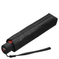 Knirps U.200 Ultra Light Duomatic - Ombrello da tasca (blu con rivestimento nero)