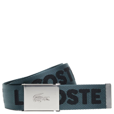 Lacoste Accessoire Jacquard - Cintura 4 cm (camouflage/clay-navy blue-archipelago, 110 cm)