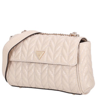 Guess Stacey - Shoulder Bag 25 cm (light beige)