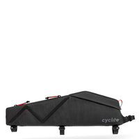 Cyclite Top Tube Bag Large / 02 - Borsa da telaio (Bikepacking) 42 cm (nero)