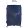 American Tourister Soundbox - 4-Rollen-Trolley 67 cm erw. (blau)