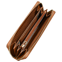 Aigner Deborah - Portafoglio 12cc 19 cm (marrone cognac)