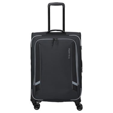 Travelite Corsiica - 4-Rollen-Trolley Set 4tlg. erw. (black) - Ansicht 3