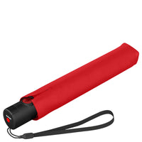 Knirps U.200 Ultra Light Duomatic - Taschenschirm Regenschirm (red)