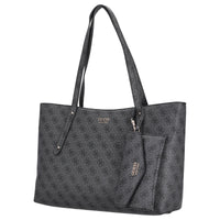 Guess Brenton Top Zip Tote - Borsa shopper (coal logo)