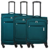Travelite Priego - Set trolley con 4 ruote 3 pz. (petrol)
