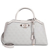 Guess Lindsey Satchel - Borsa a mano 36 cm (coal logo)