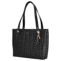 Guess Stacey Noel Tote - Borsa a spalla 37 cm (black)