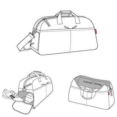 reisenthel travelling overnighter plus - Reisetasche (black) - Ansicht 4