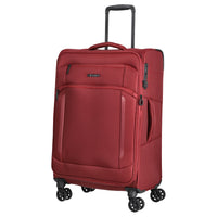 D&N Travel Line 9804 - Trolley M 4 ruote 68 cm espandibile (dark red)