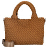 Les Visionnaires Elia Petite Neoweave - Borsa a mano 30 cm (cognac)
