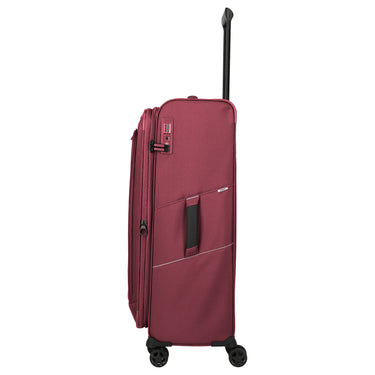 Travelite Skaii - 4-Rollen-Trolley 78 cm erw. (red) - Ansicht 4