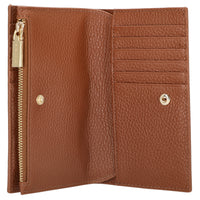 Coccinelle Metallic Soft - Portafoglio 12cc 16 cm (ribes)