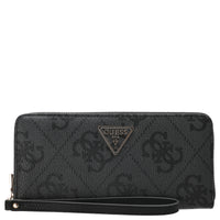 Guess Laurel ll SLG Large Zip - Geldbörse (coal logo)