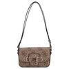 Guess Janie Logo - Borsa a tracolla (logo latte)