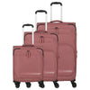 Travelite Kick Off - Set trolley con 4 ruote 3 pz. (blush)