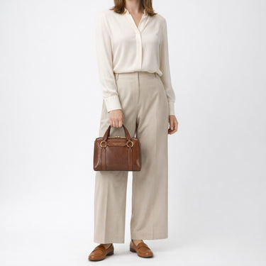The Bridge Laura - Henkeltasche 25 cm (marrone) - Ansicht 7