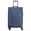 D&N Travel Line 9804 - 4-Rollen-Trolley M 68 cm erw. (dark blue)