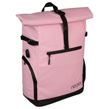 Neoxx VIBE Roll Top - Zaino 15" 45 cm USB (candy)