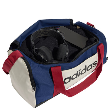 adidas Linear Duffle CB S 24 L - Reisetasche S 45 cm (dkblue/owhite/actmar) - Ansicht 4