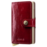 Secrid Miniwallet Naplak - Kreditkartenetui 6cc 10.2 cm RFID (red+)