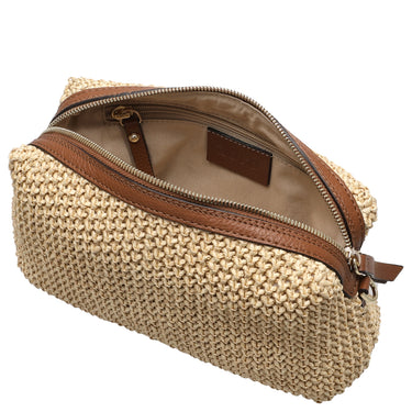 abro Kaia Raffia Maglia - Umhängetasche 22 cm (natural-nut) - Ansicht 6