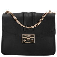 Seidenfelt Roros - Borsa a tracolla 21 cm (black/gold)
