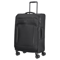 D&N Travel Line 9804 - Trolley 4 ruote M 68 cm espandibile (black)