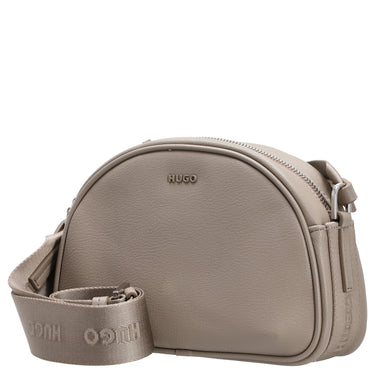HUGO Women's Bel 2.0 Crossbody - Borsa a tracolla (colore: beige chiaro)