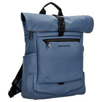 Piquadro Corner - Rolltop Rucksack 15.6" 47 cm (avio) - Ansicht 5
